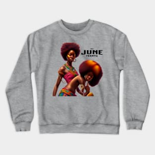 Juneteenth Logo Crewneck Sweatshirt